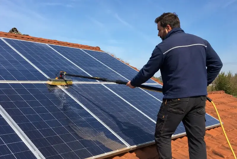 Nettoyage et entretien de panneaux solaires à Salles-sur-Mer